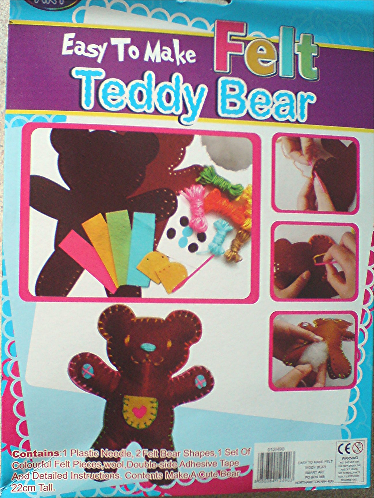 teddy bear craft kit